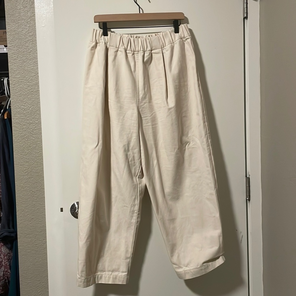 Andy trouser in cotton canvas